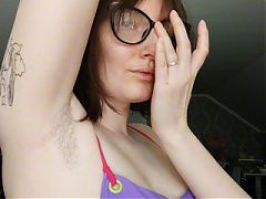 Stepmoms hairy pussy craves hard fucking. Hairy armpits. Clitoral masturbation.